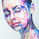 Illustration for article titled This 2D face makeup will hijack your brain